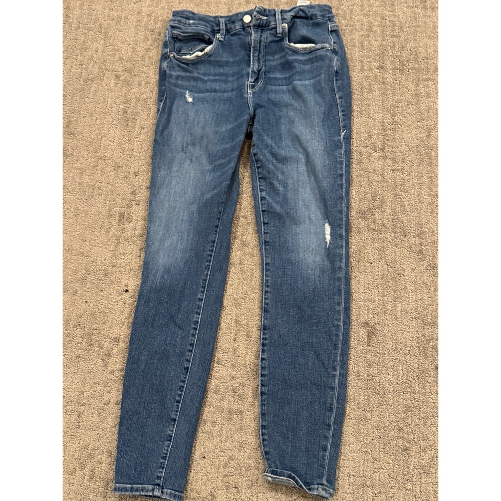 Good American Good Legs Jeans Women's 10/30 Straight (T1)